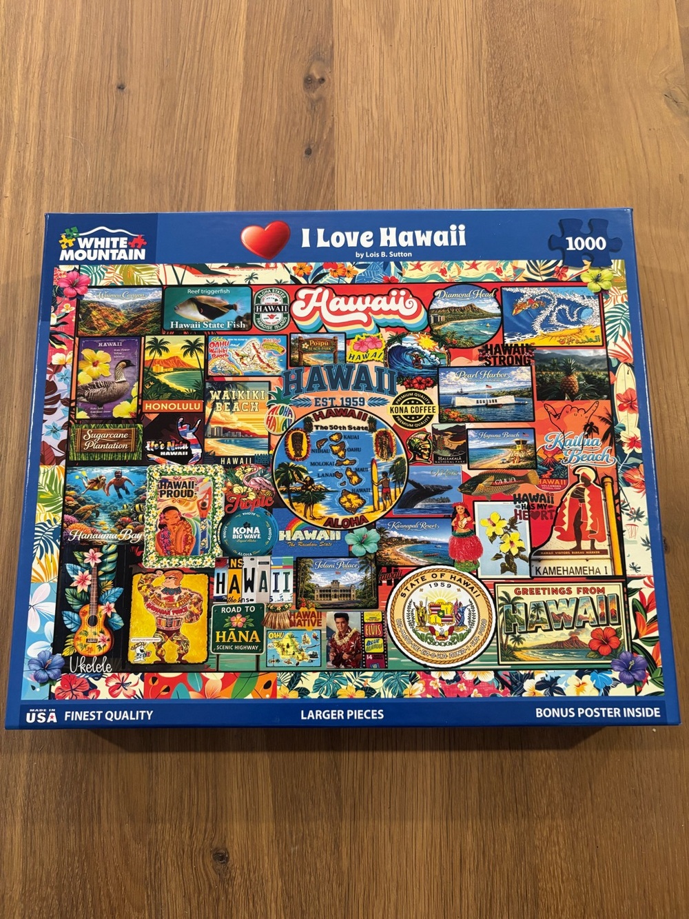 WHITE MOUNTAIN JIGSAW PUZZLE